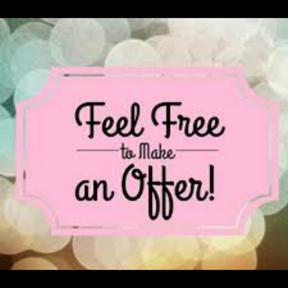 Feel free to make an offer!